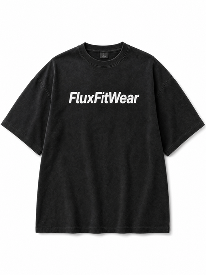 FluxFitWear Cotton Round Neck Short Sleeve T-Shirt
