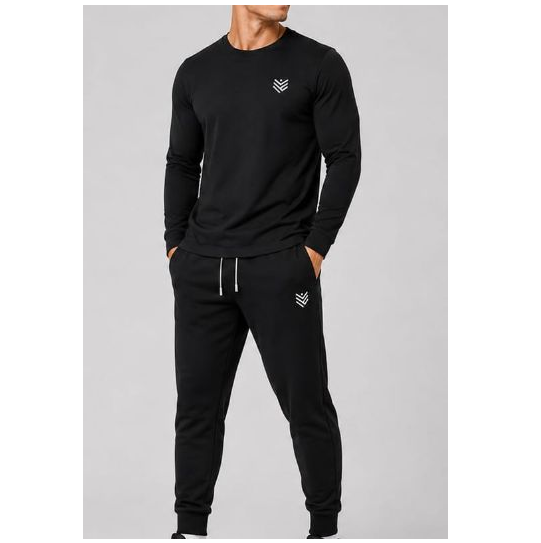 Sports Fashion Casual Pants Long-Sleeved Suit