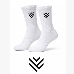 Customized socks white