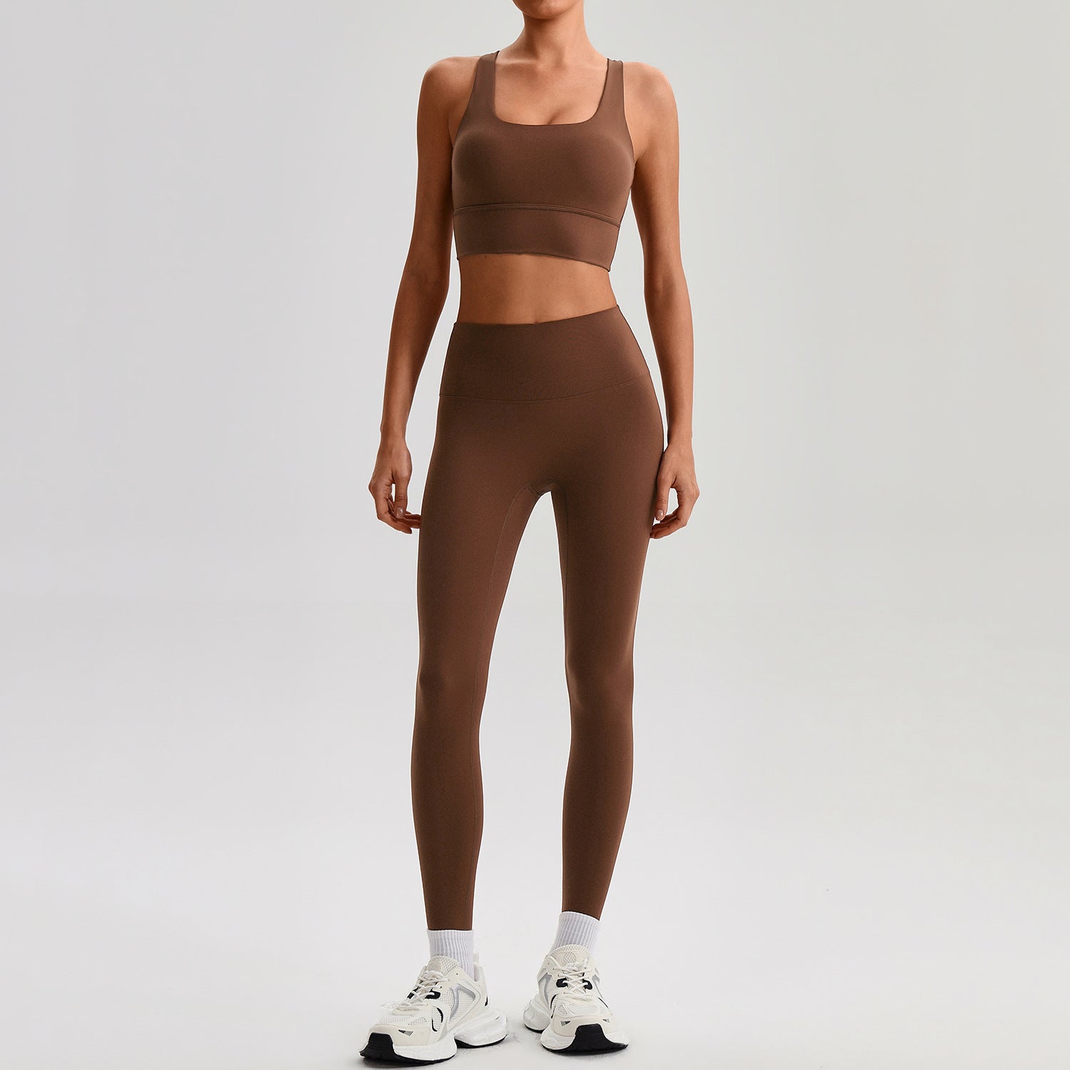 Women Yoga Fitness Set Sports Bra and Leggings (Set top and bottom)