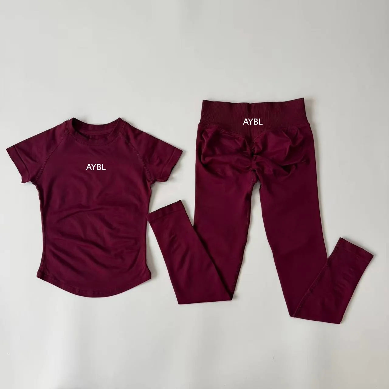 Luna | Premium Seamless Scrunch Legging - Dusty Purple