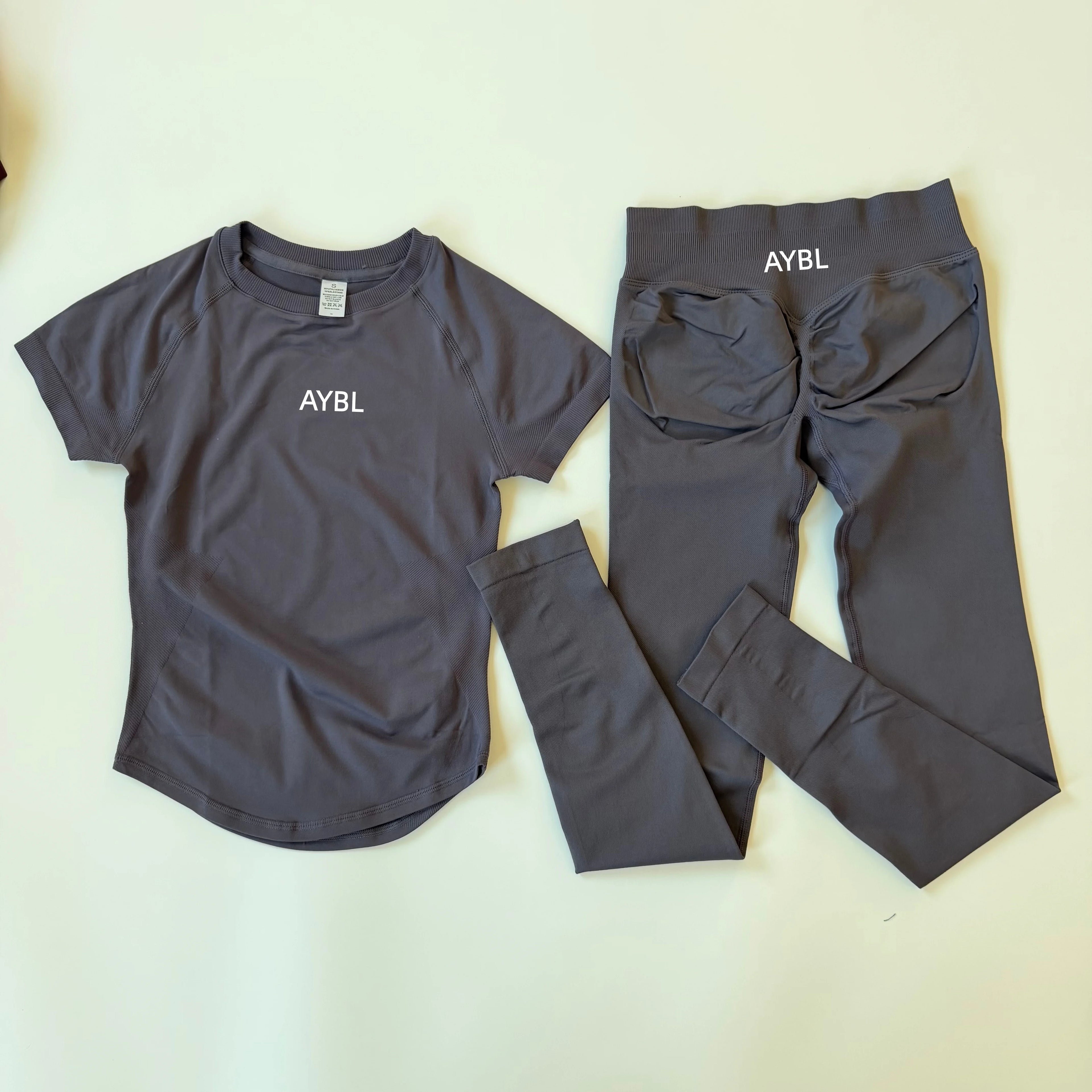 Luna | Premium Seamless Scrunch Legging - Dusty Purple